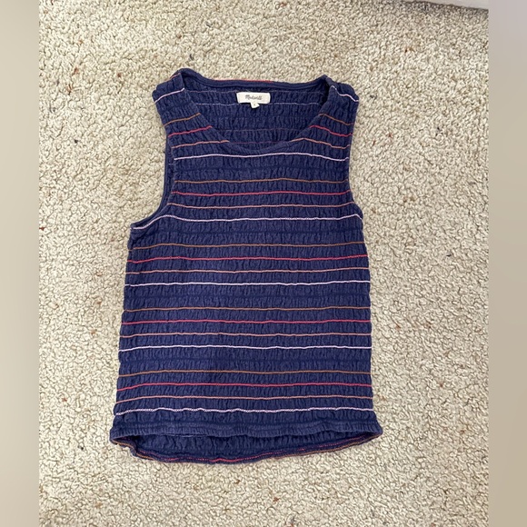 Madewell Tops - Madewell Rainbow Stripe Top